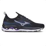 Tênis Running Feminino Mizuno Wave Legend 3 Preto