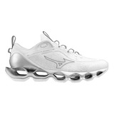Tênis Running Masculino Mizuno Prophecy 13 Branco Academia