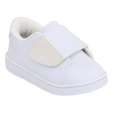 Tenis Sapatinho Menino Batizado Branco Infantil Casual