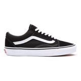 Tênis Sem Gênero Vans Old Skool Cor Preto/branco - Adulto 37 Br