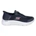 Tênis Skechers 216324 Go Walk Flex Hands Up Slip On Cinza