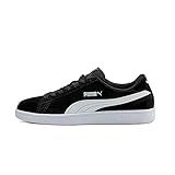 Tênis Smash V2 Bdp Puma Adulto Unissex Preto Branco Prata 40