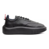 Tenis Sneaker Em Couro
