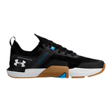 Tênis Under Armour Tribase Cross Se Color Preto azul Adulto 40 Br