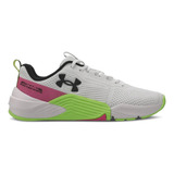 Tênis Under Armour Tribase Reps 2 Feminino Branco Verde Rosa