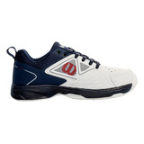 Tênis Unissex Wilson Slice 3 0 All Court Cor Branco Marinho