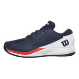 Tenis Wilson Rush Pro Ace Clay Lançamento Azul Marinho