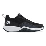 Tênis Wilson Rush Pro Lite Clay Preto E Branco
