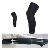 Tensora Joelheira Ortopédica Protetor Perna Coxa Panturrilha Cor 1 Pc Black Knee Pad Tamanho Xl