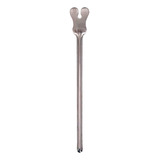 Tentacanula 15cm Sonda Acanelada Guiar Bisturi Aço Inox