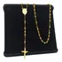 Terço Catolico Banhado A Ouro 18k 60cm Masculino E Feminino