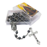 Terço De Nossa Senhora Aparecida Hematita Terço Católico