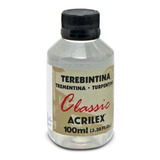 Terebentina Acrilex 100ml Cor Do Óleo