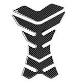 Terisass Adesivo De Motocicleta Protetor De Tanque De Gás De Fibra De Carbono Almofada De Tanque De Motocicleta à Prova De Intempéries Adesivo Decalque De Tanque De Gás De Caveira Universal Para Yamaha Para Suzuki Dukadi Triumph