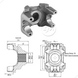 Terminal Cardan Yoke 1720k