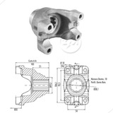Terminal Cardan Yoke F750