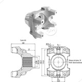 Terminal Cardan Yoke Mbb