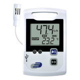 Termo higrômetro Alemão Com Data Logger Log 110