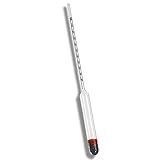 Termo Lacto Densímetro 15 40 X 1g Ml 285mm Calibrado A 15 C Termômetro Incoterm 5784 1 L