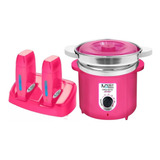Termocera 400g Com Refil Base Dupla C 2 Rollon Toda Rosa
