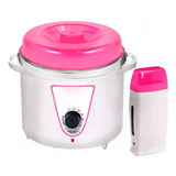 Termocera Para Depilação De Cera 900g Tampa Rosa Roll on