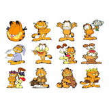 Termocolante Estampado Garfield Aplique Patch De Gatinho