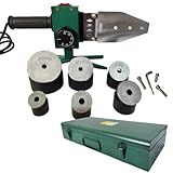 Termofusor Para Tubos 800W Bocais 20 25 32 40 50 E 63mm Temperatura De Trabalho 50 A 300 C