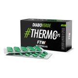Termogenico Thermocaps Suplemento Em Capsula Ftw Diabo Verde Cafeína 200mg 60caps
