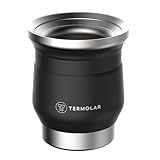 TERMOLAR CUIA TÉRMICA INOX TUPI 250ml PRETO