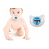 Termômetro Chupeta Bebe Crianca Digital Azul Rosa Laranja