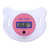 Termômetro Chupeta Bebe Crianca Digital Azul Rosa 