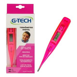 Termômetro Clínico Digital Febre G tech Th150 Rosa