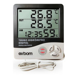 Termometro Com Higrometro Digital
