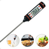 Termômetro Culinário Digital Espeto Alimento Bebida Cozinha
