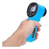 Termometro Culinario Digital Infravermelho Laser Azul 550 C