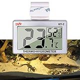 Termômetro De Réptil Capetsma Termômetro Digital Higrômetro Para Terrário Réptil Monitor De Temperatura E Umidade Em Acrílico E Terrário De Vidro Preciso Fácil De Ler Sem Fios Bagunçados