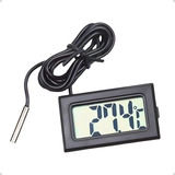 Termômetro Digital Lcd Com Sensor Cerveja Uso Geral