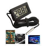 Termômetro Digital Lcd Mini Cabo Sensor Temperatura Probe