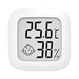 Termômetro Higrômetro Digital LCD Mini Termômetro Temperatura Ambiente Medidor Umidade Do Ar Tecnoark
