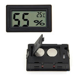 Termômetro Lcd Digital Temperatura Umidade Higrômetro