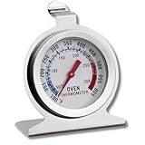 Termômetro Para Forno Analógico Com Medição Precisa Em Aço Inox Temperatura De 50-C Até 300-C Culinário Cozinha