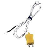 Termopar Tipo K Universal 1 2 Metros MTK 01 Minipa