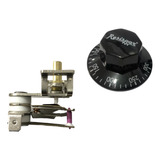 Termostato Lamina Bimetalico 300 Bivolt Com Botão