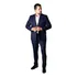 Terno Clássico Masculino Em Microfibra Gabardine Slim Fit