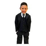 Terno Infantil Blazer calça colete camisa cinto gravata