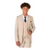 Terno Infantil Masculino Juvenil Varias Cores Tecido Premium Bege 6