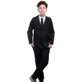 Terno Infantil Masculino Oxford Slim Completo 1 2 3 4 6 8