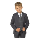 Terno Infantil Microfibra Slim Kit Casamento Paletó Calça
