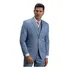 Terno Masculino Poliviscose Colete Slim Fit Azul Celeste