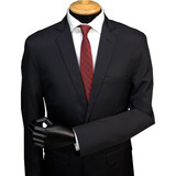 Terno Microfibra Slim Masculino 2 Cores Blazer calça qualida
